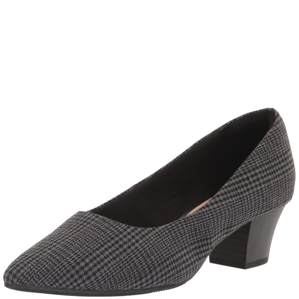 Clarks Women's Teresa Step Pump, Black Interest, 10
